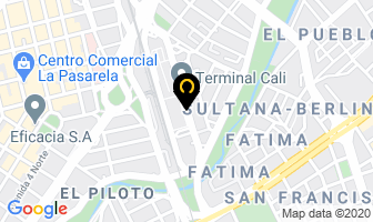 Mapa de Calzado Arcos en Cali