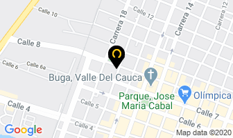 Mapa de Calzado Bella Farfalla en Buga