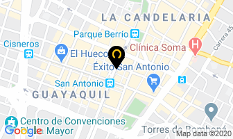 Mapa de Calzado Calzer S.a. en Medellín