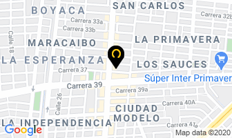 Mapa de Calzado Chepe en Cali