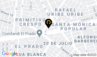 Mapa de Calzado Chic Shoes en Cali