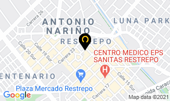 Mapa de Calzado Dannys en Bogotá D.C