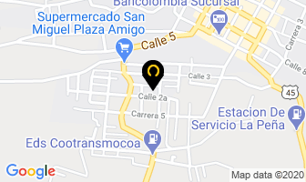 Mapa de Calzado Gloria en Mocoa