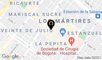 Mapa de Calzado Huellas en Bogotá D.C