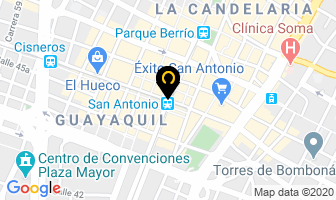 Mapa de Calzado Jaimar en Medellín