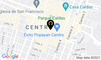 Mapa de Calzado Las Tres B.b.b. en Popayán