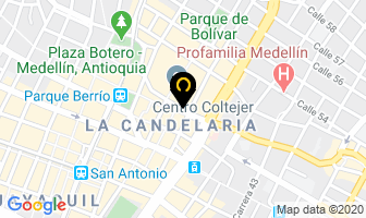 Mapa de Calzado Linda Daniela en Medellín