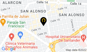 Mapa de Calzado Malu en Bucaramanga