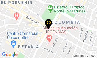 Mapa de Calzado Marosca en Barranquilla