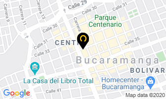 Mapa de Calzado Mayorga en Bucaramanga