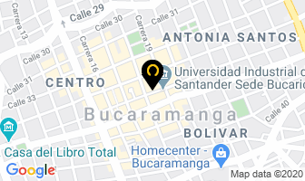 Mapa de Calzado Merab en Bucaramanga