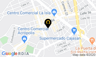 Mapa de Calzado Monetti en Bucaramanga
