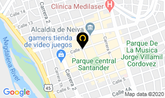 Mapa de Calzado Mony en Neiva