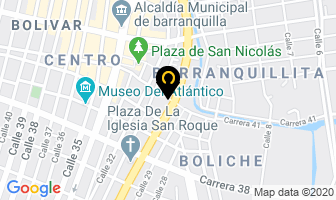 Mapa de Calzado Nilson en Barranquilla