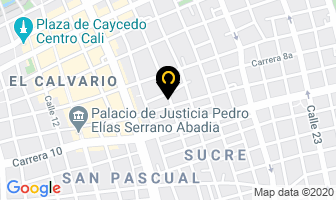 Mapa de Calzado Prestige en Cali