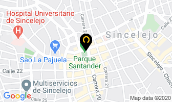 Mapa de Calzado Rochy en Sincelejo