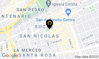 Mapa de Calzado Rosita en Cali