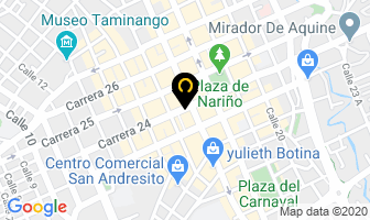 Mapa de Calzado Samira en Pasto
