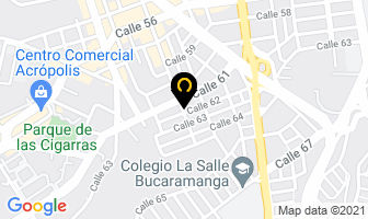 Mapa de Calzado Sheccid en Bucaramanga