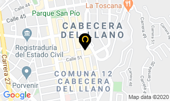 Mapa de Calzado Shoes Gino en Bucaramanga