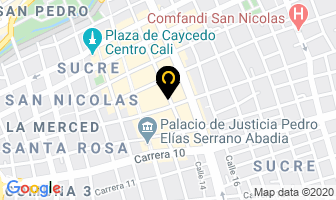 Mapa de Calzado Silvania en Cali