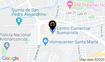 Mapa de Calzado Spring Step en Santa Marta