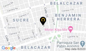 Mapa de Calzado Steven Cardona en Cali