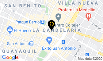 Mapa de Calzado Virrey en Medellín