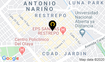 Mapa de Calzado Vitos en Bogotá D.C