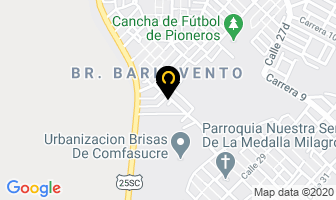 Mapa de Calzado Y Miscelanea Mendozino en Sincelejo