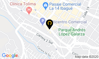 Mapa de Calzado Yerdy en Ibagué