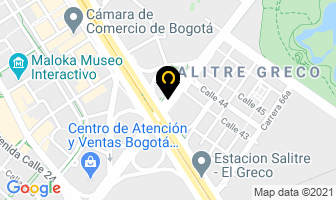 Mapa de Calzado York en Bogotá D.C