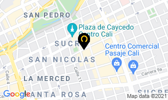Mapa de Calzado Yuri Cali en Cali