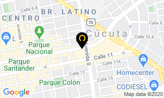 Mapa de Calzado Zola en Cúcuta