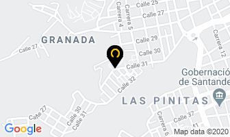 Mapa de Calzadp Bots Tractor en Bucaramanga
