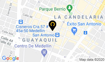 Mapa de Calzafamiliar en Medellín