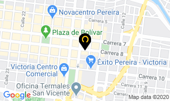 Mapa de Calzamos Ltda. en Pereira