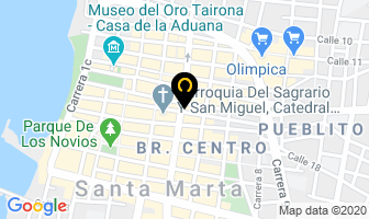 Mapa de Calzatodo S.a. en Santa Marta