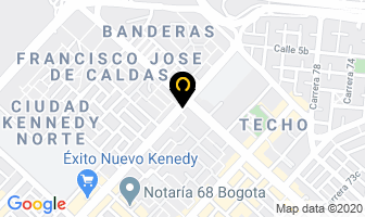 Mapa de C.a.m-Vet en Bogotá D.C