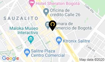 Mapa de Cámara De Comercio De Bogotá en Bogotá D.C