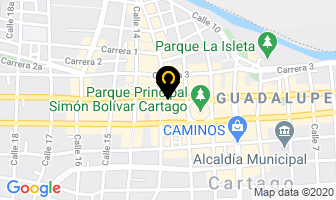 Mapa de Cámara De Comercio De Cartago en Cartago