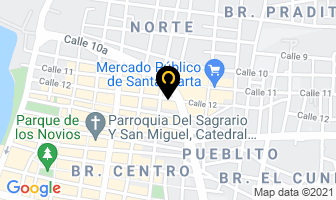 Mapa de Cambio De Checques La Divisa en Santa Marta