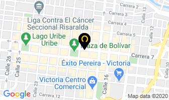 Mapa de Cambio De Cheques El Peso en Pereira