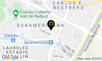 Mapa de Cambio De Cheques Manhatan en Medellín