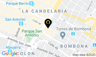 Mapa de Cambios De Cheques Universal en Medellín