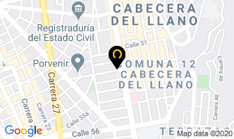 Mapa de Cambios M & G Ltda. en Bucaramanga