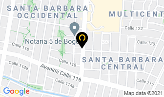 Mapa de Cambios V & V en Bogotá D.C