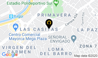 Mapa de Cambridge Pharmaceutical S.a.s. en Envigado