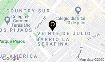 Mapa de Camelo Luz Miyera en Bogotá D.C
