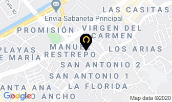 Mapa de Camfive Corp. Colombia en Sabaneta